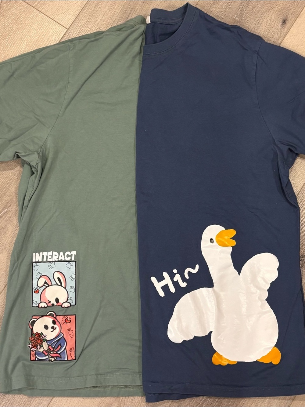 6XL Graphic T Shirt Bundle Big Tall Oversized Novelty Anime Duck Casual Tees